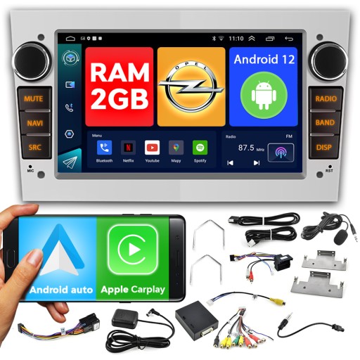 RADIO 7' ANDROID CANBUS DO OPEL VECTRA ASTRA CORSA
