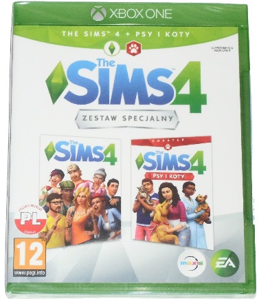 Sims 4 + Psy i Koty - Nowa - Polska - Xbox ONE