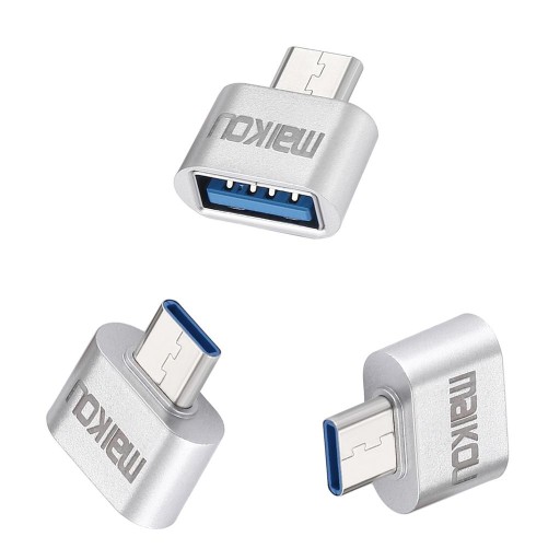 3 szt. Uniwersalne adaptery USB 3.0 na USB C OTG