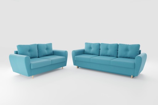 Zestaw wypoczynkowy Komplet Sofa Kanapa OLIVIA 3+2