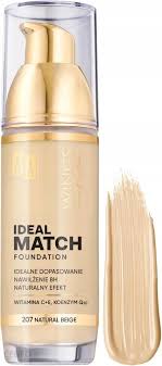 AA WINGS OF COLOR IDEAL MATCH PODKŁAD MAGDA PIECZONKA 207 NATURAL BEIGE