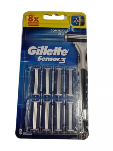 WKŁADY GILLETTE SENSOR 3 (8SZT)
