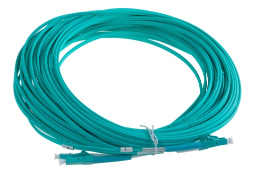 Patchcord światłowodowy 15M LC/UPC-LC/UPC DX Multimode 2mm OM3