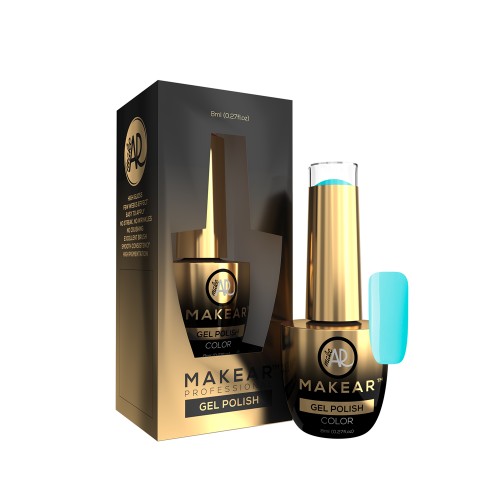 Makear Kolorowa Baza Kauczukowa Turquoise 8 ml