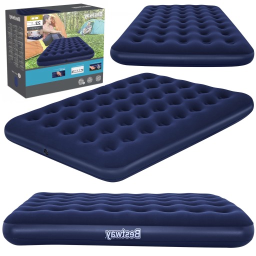 DUŻY MATERAC DMUCHANY DWUOSOBOWY TURYSTYCZNY 150X200