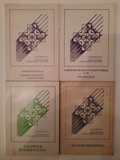 ANTROVIS x4 m.in. Powrót do praw Tajemnice Kaplicy Sykstyńskiej 1-2