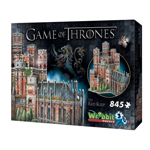Wrebbit Gra o Tron Zamek Red Keep PUZZLE 3D