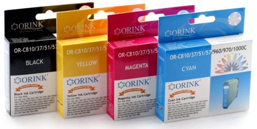 4x Tusz Orink LC970/LC1000 Brother DCP 135C 150C