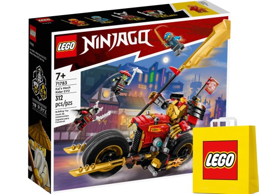 LEGO NINJAGO POJAZD KAIA EVO
