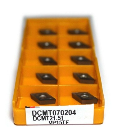 PŁYTKI WIELOOSTRZOWE DCMT070204 VP15TF 10SZT.