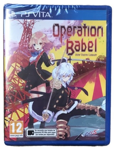 OPERATION BABEL NEW TOKYO LEGACY PS VITA PSVITA