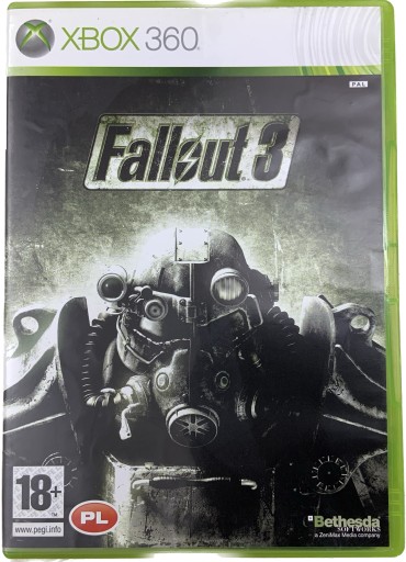 FALLOUT 3 płyta bdb+ komplet PL XBOX 360