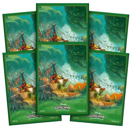 Protektory Disney Lorcana Into the Inklands Robin Hood Daydreamer 65 szt
