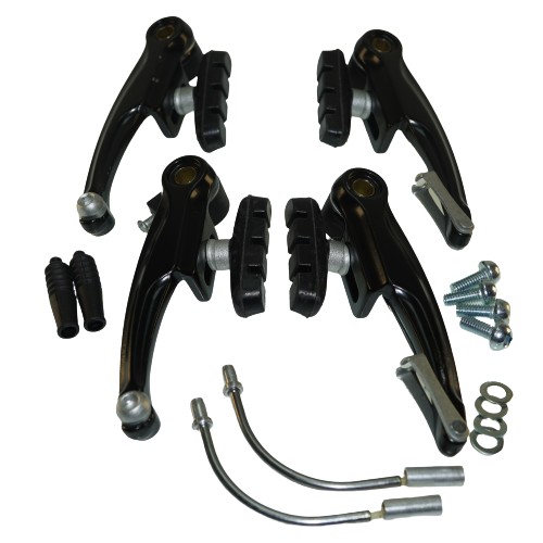 Szczęki hamulca V-BRAKE ( ALU, długa sprężyna )