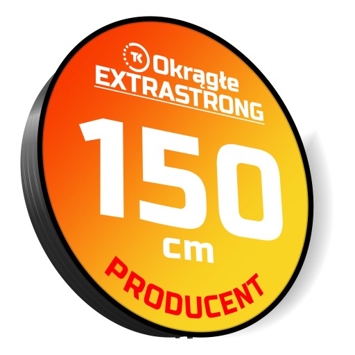 Kaseton Okrągły LED EXTRA STRONG 1-str 150cm
