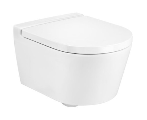ZESTAW ROCA INSPIRA MISKA WC WISZĄCA RIMLESS DESKA