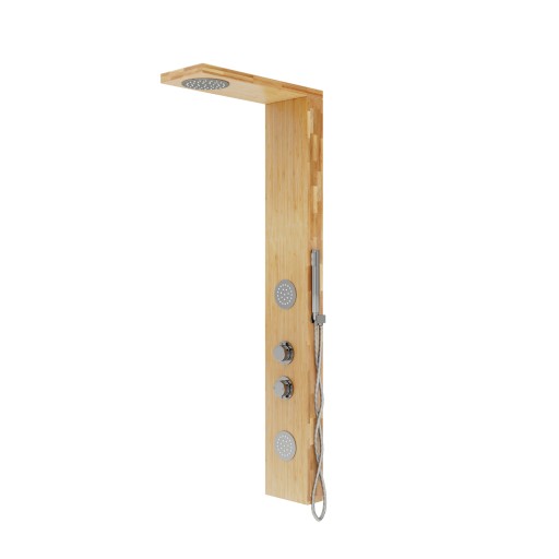PANEL PRYSZNICOWY CORSAN BALTI B-001MCH BAMBUSOWY