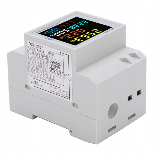 D522066 Domowy licznik watogodzin Typ szyny 220V
