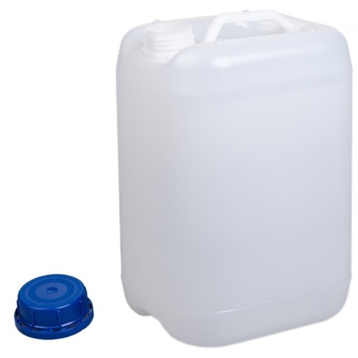 Kanister 10L + nakrętka HDPE na wodę chemię płyny