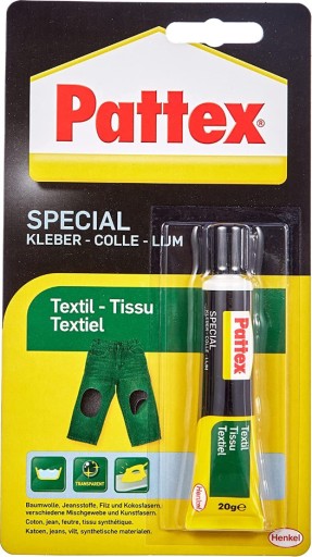 KLEJ DO TEKSTYLIÓW 20g PATTEX