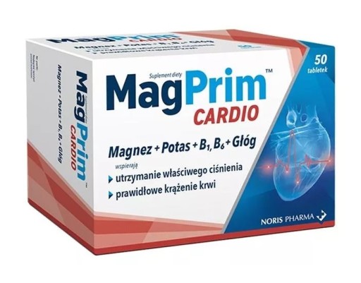 Magprim Cardio, 50 tabletek
