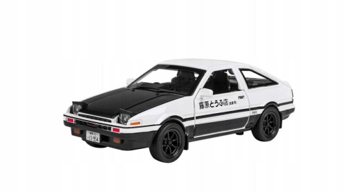 1:32 Toyota AE86 sedan stop model, symulacja