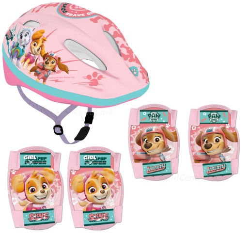 4x OCHRANIACZE KASK ROWEROWY PSI PATROL SKYE LIBER