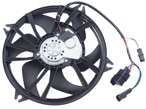 WENTYLATOR Z OBUDOWĄ SILNIK TUNEL CITROEN C5 X7 C6 Peugeot 407 390MM