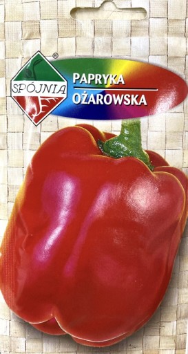 Papryka OŻAROWSKA 0,5g nasiona warzyw SPÓJNIA