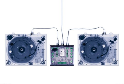 Fototapeta dla dzieci X Ray Konsola DJ 232x158 cm