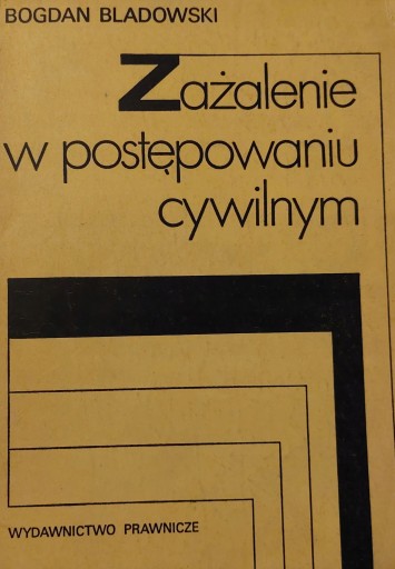 Zażalenie w postępowaniu cywilnym AUTOGRAF DEDYK.