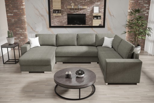 Narożnik Rozkładany U 325x158 cm KN04 O-sofa