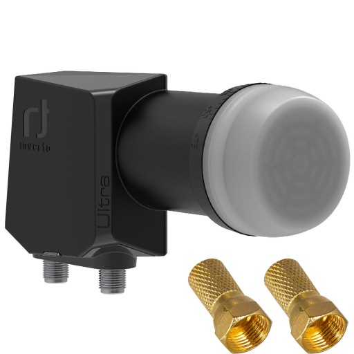 KONWERTER INVERTO 4K TWIN SAT BLACK ULTRA HD LTE