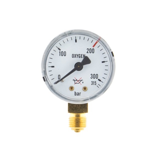 Manometr tlen 0-315 bar butlowy Magnum 1/4
