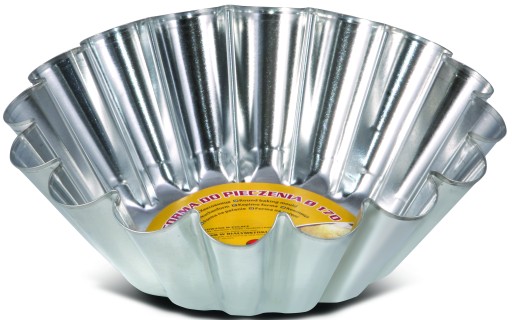 FORMA FOREMKA DO PIECZENIA BABKI BLACHA 21.5 CM