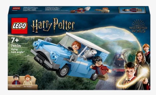 KLOCKI LEGO HARRY POTTER LATAJĄCY SAMOCHÓD FORD ANGLIA DLA 7 LATKA