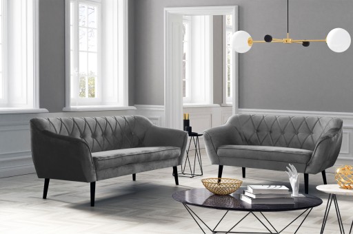 ZESTAW SOFA 3+2 NOWOŚĆ SKANDYNAWSKA KOLORY