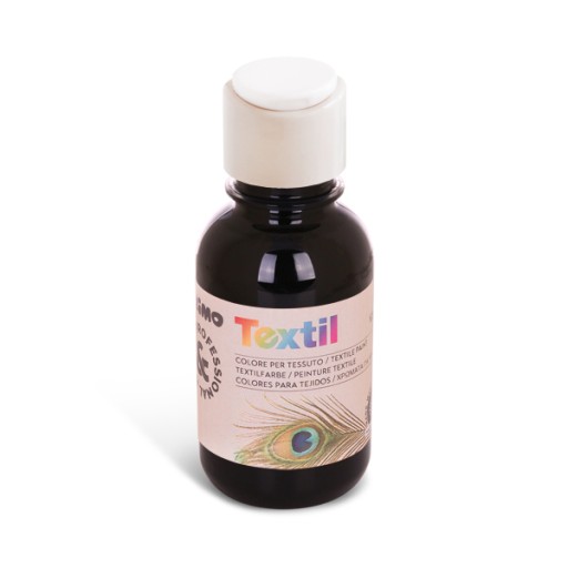 FARBA DO TKANIN 125 ML CZARNA PRIMO 410TX125800
