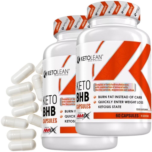 Keto Produkty Dieta Ketogeniczna BHB KAPSUŁKI 120 keto slim ketony bhb