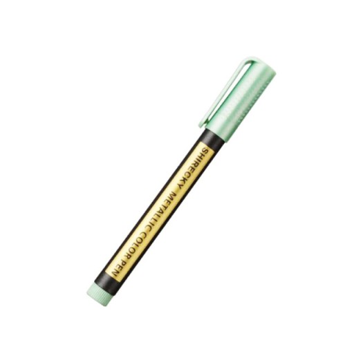 Marker zielony metaliczny do czarnych kart