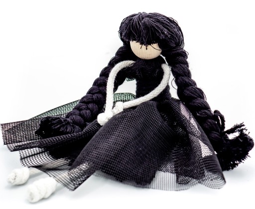LALKA Wednesday Addams SUKIENKA SERIAL PREZENT