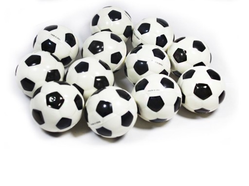 PIŁKA PIŁECZKA PIANKOWA FOOTBALL NOŻNA SPORT 12SZT