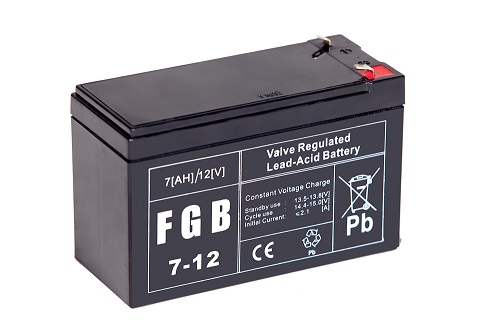 AKUMULATOR BATERIA AGM VRLA FGB 12V 7Ah FGB7-12 7-12 ALARM UPS CENTRALA