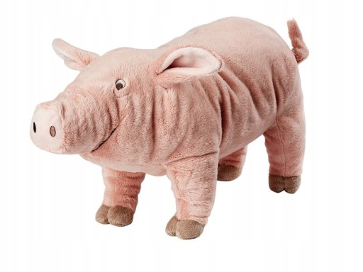 IKEA KNORRIG Pluszak maskotka przytulanka poduszka 39cm