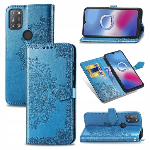 ETUI POKROWIEC SK0RZANE MAGNES DO Alcatel 3X 2020