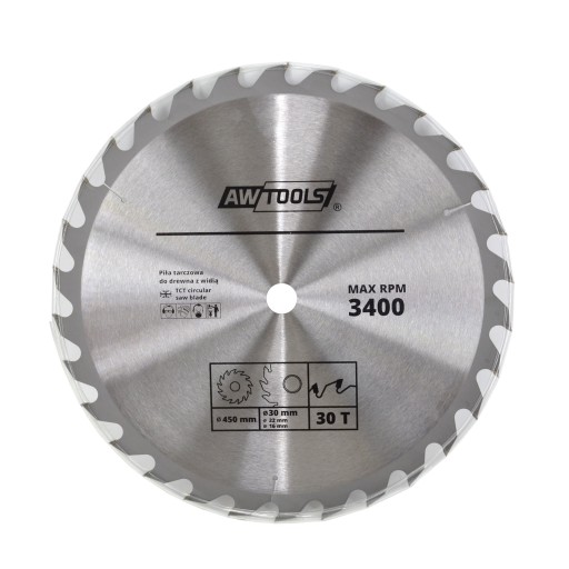 PIŁA TARCZOWA WIDIOWA 230x30/22/16x24z AWTOOLS