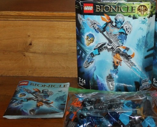 LEGO Bionicle 71307 Gali władczyni wody kompletny zestaw UNIKAT