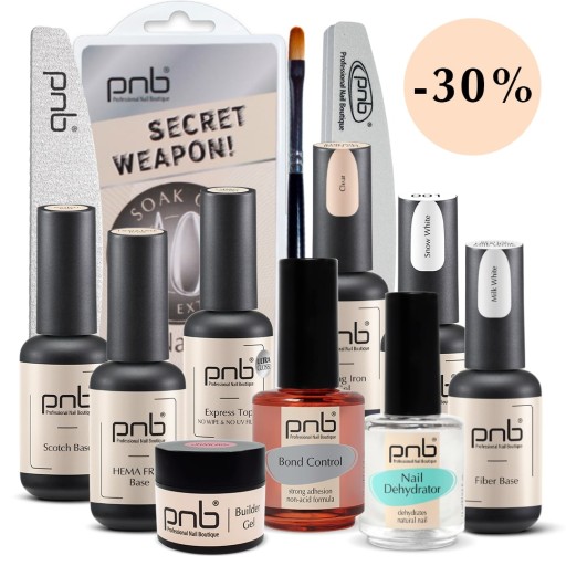 Zestaw do manicure hybrydowego PNB Absolutna Korzyść