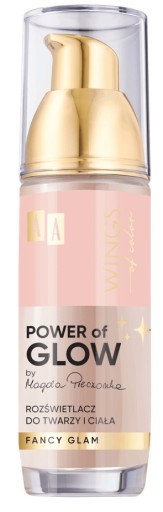 AA WINGS POWER OF GLOW ROZŚWIETLACZ FANCY GLAM MAGDA PIECZONKA
