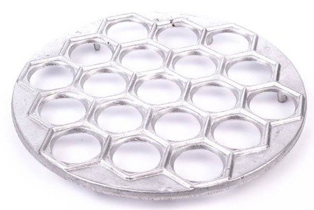 Forma do uszek pierogów foremka pierożnica 19 sztuk RAVIOLI aluminium
